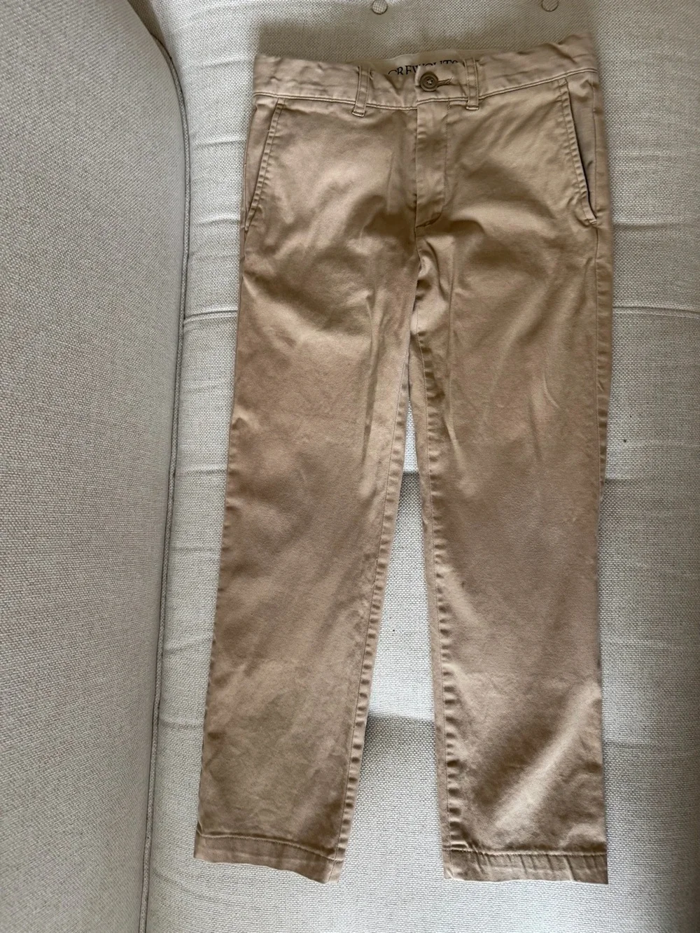 Crewcuts Tan/Beige Chino Stretch Pants size 10